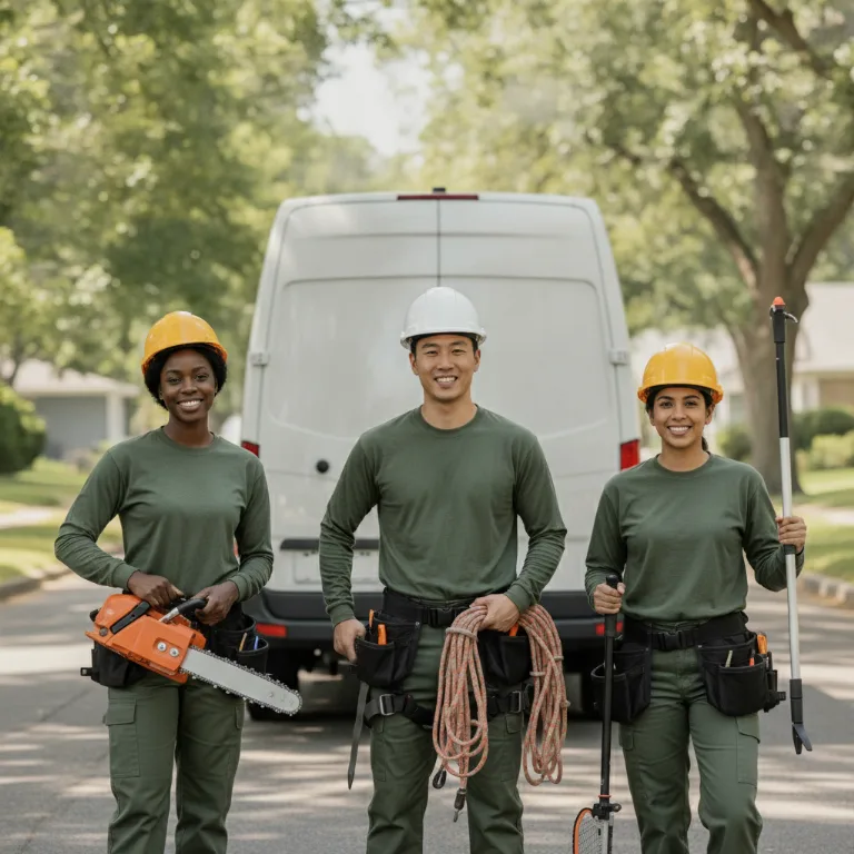 Tree Removal team in East Chattanooga